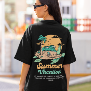 Summer Vacation Women Oversized T-Shirt