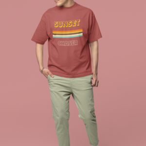 Sunset Chaser Men Oversized T-Shirt